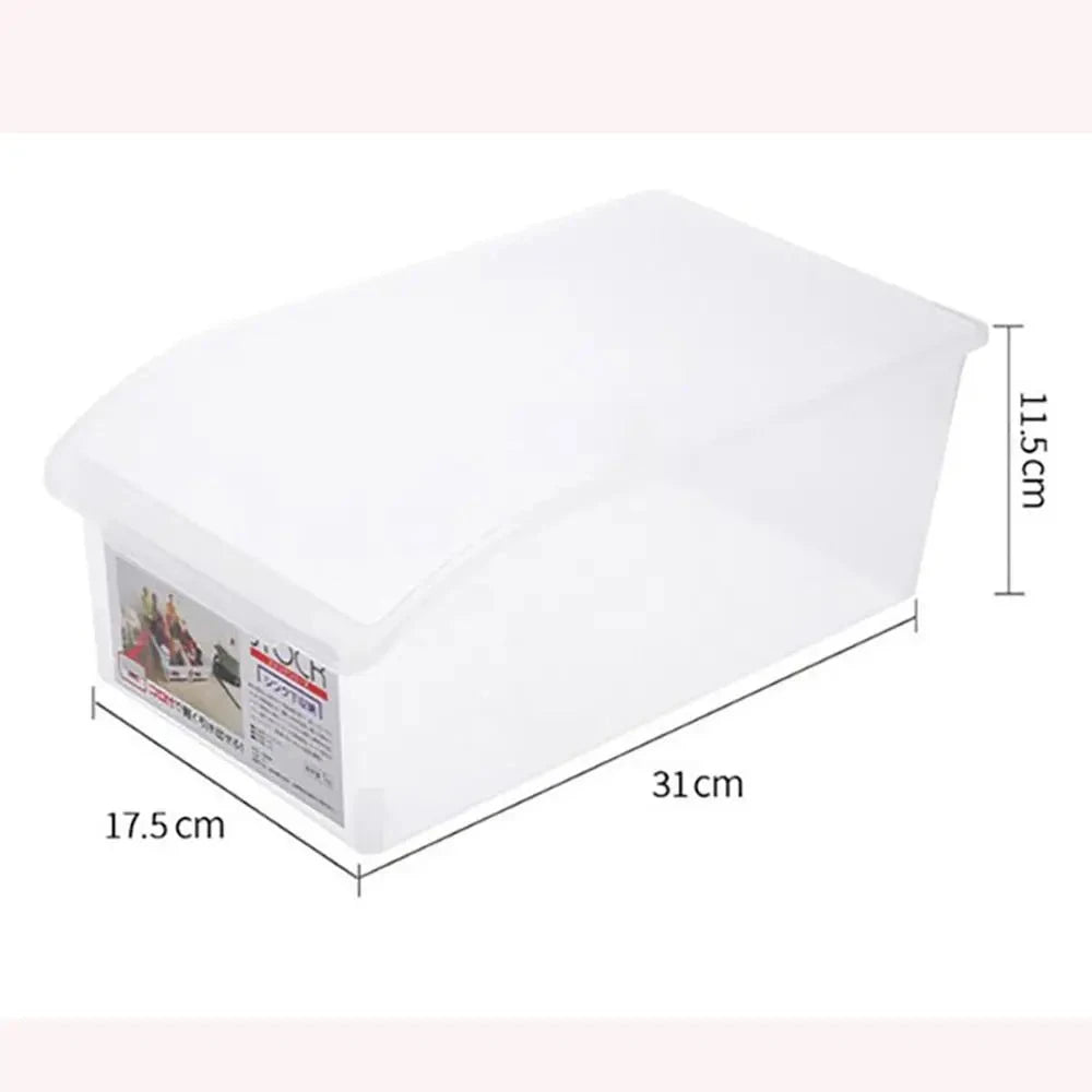 Clear Refrigerator Storage Bin