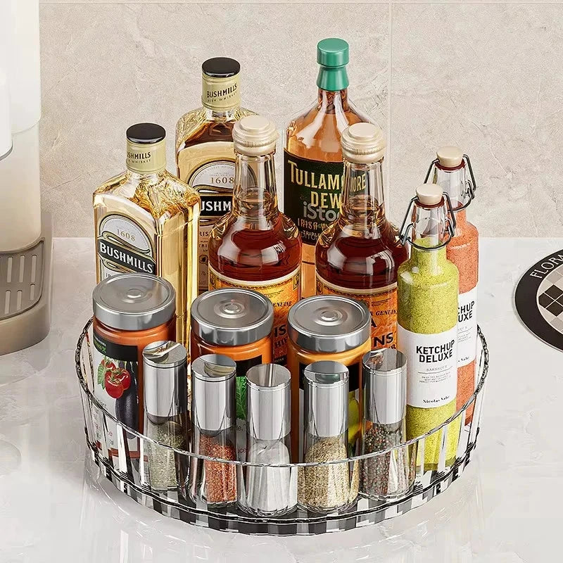 Rotating Countertop Spice Organizer