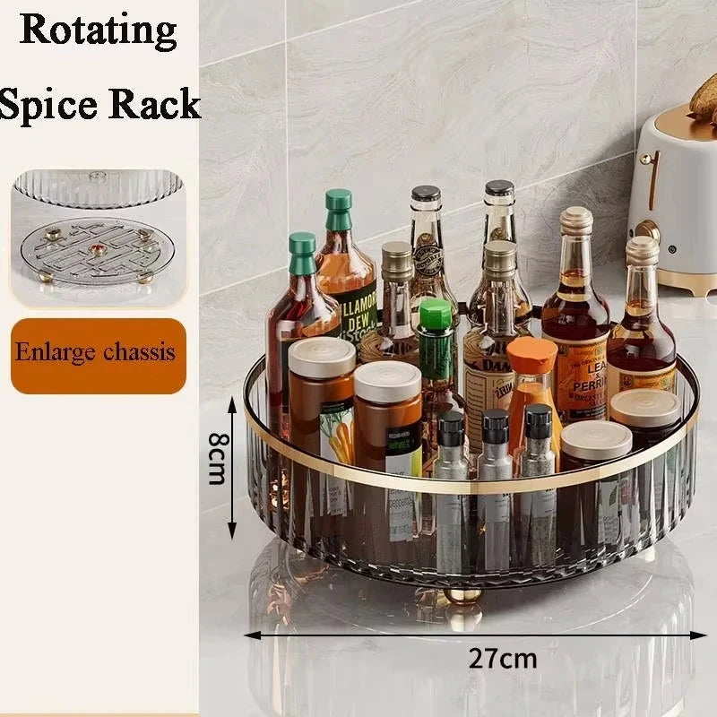 Rotating Countertop Spice Organizer