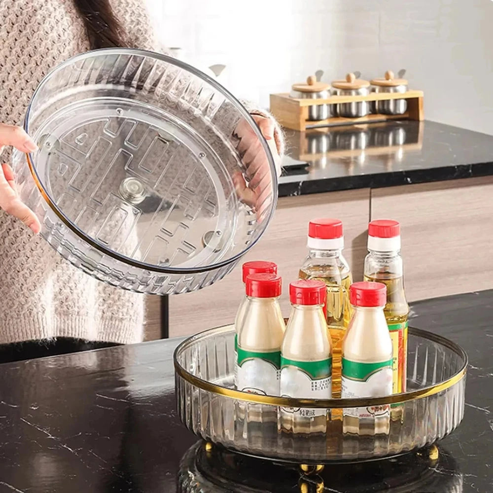 Rotating Countertop Spice Organizer