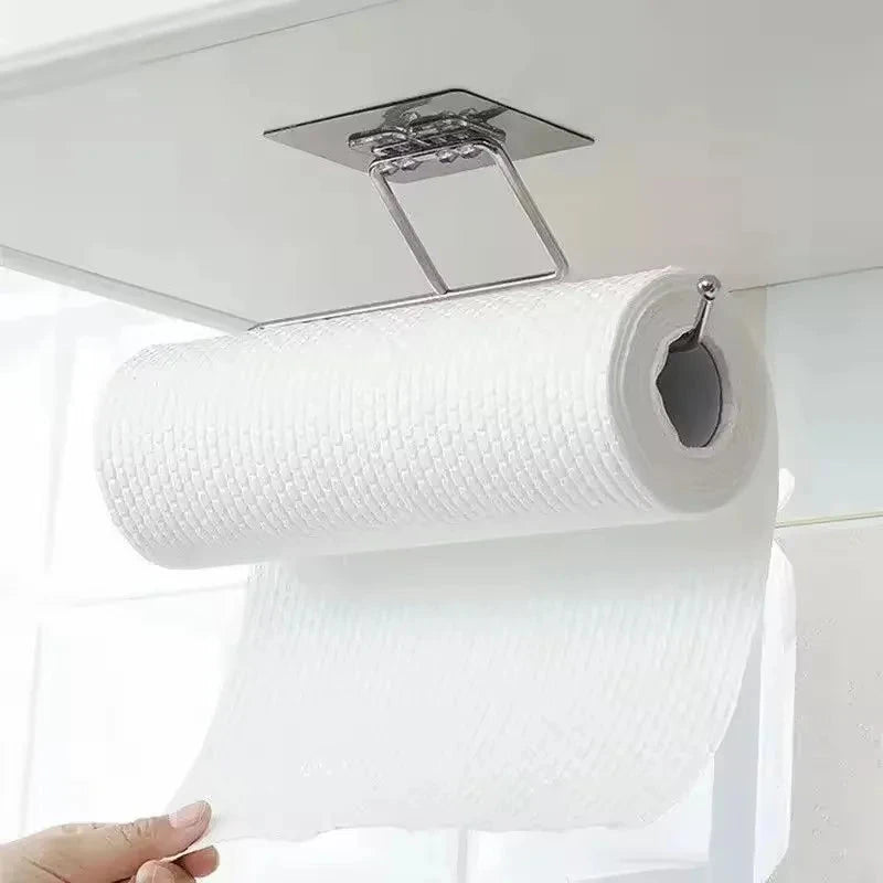 Wall-Mounted Paper Towel Storage Holder