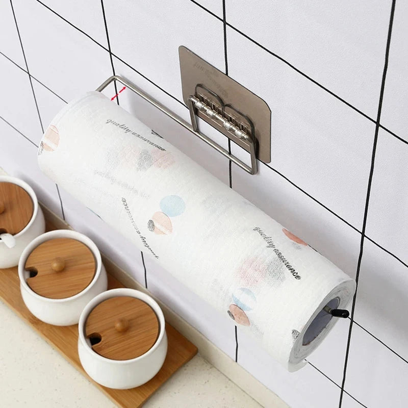Wall-Mounted Paper Towel Storage Holder