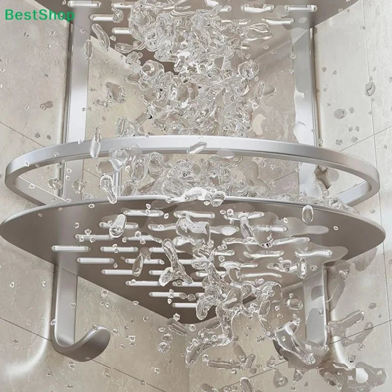 Rotating Corner Shower Caddy