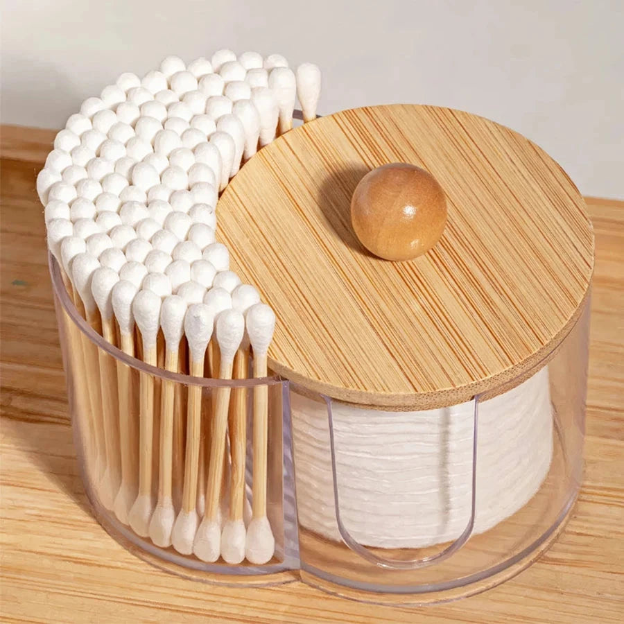 Clear Cotton Pad Organizer