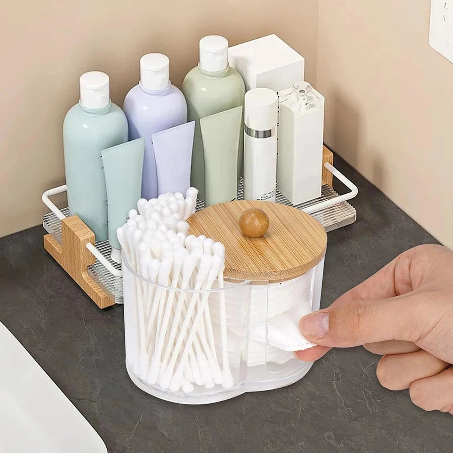 Clear Cotton Pad Organizer