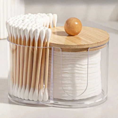 Clear Cotton Pad Organizer