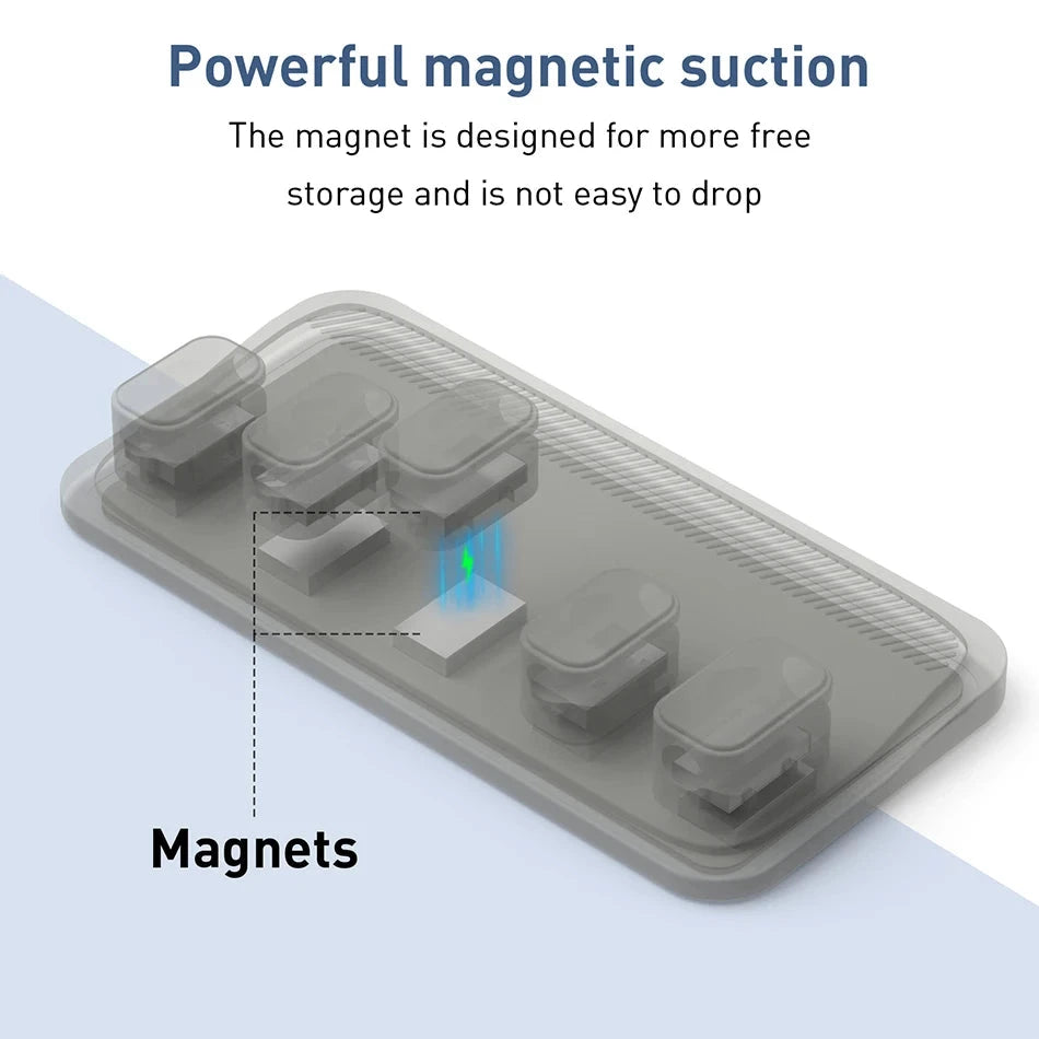 Magnetic Cable Organizer Clips