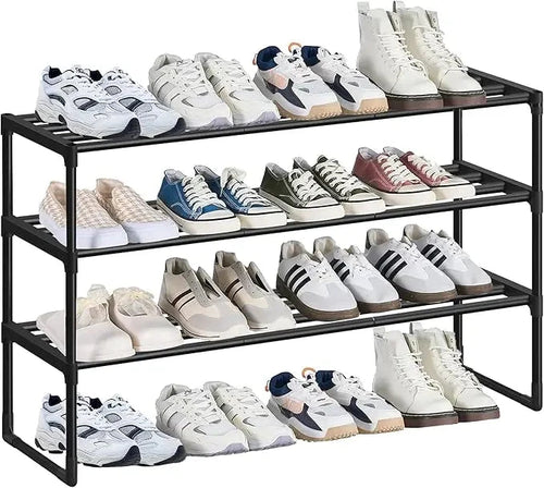 3-Tier Metal Shoe Rack
