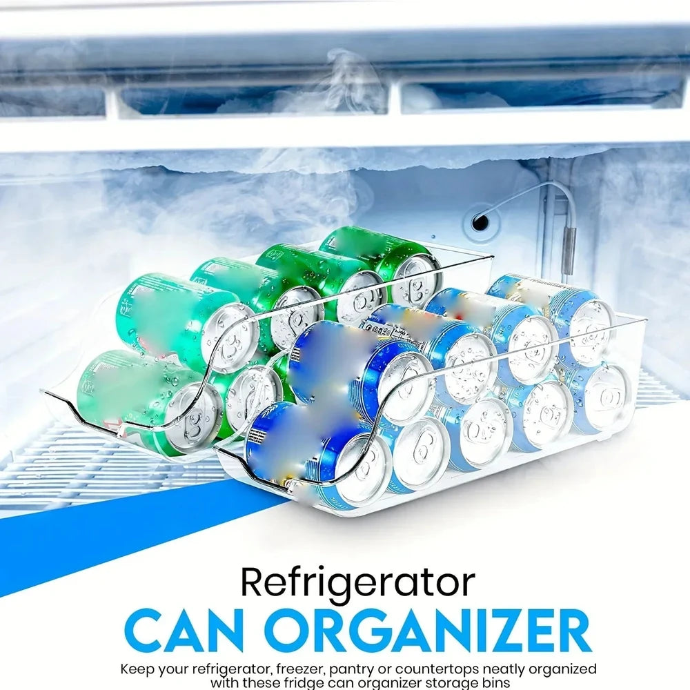 Auto-Rolling Can Organizer