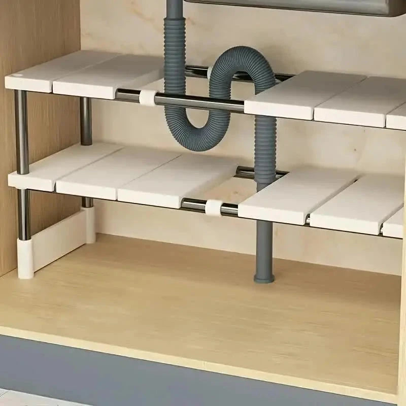 Expandable Under-Sink Organizer
