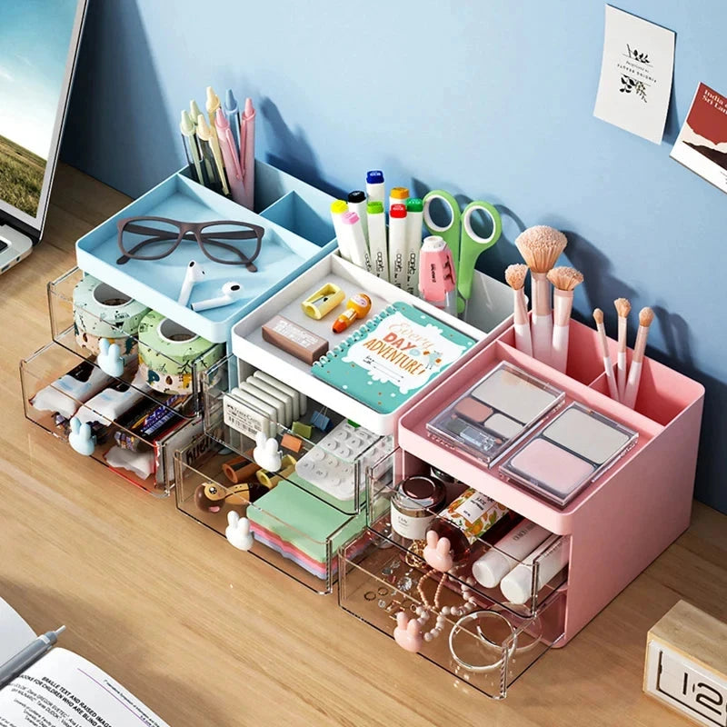 Small Desktop Organizer with Drawer