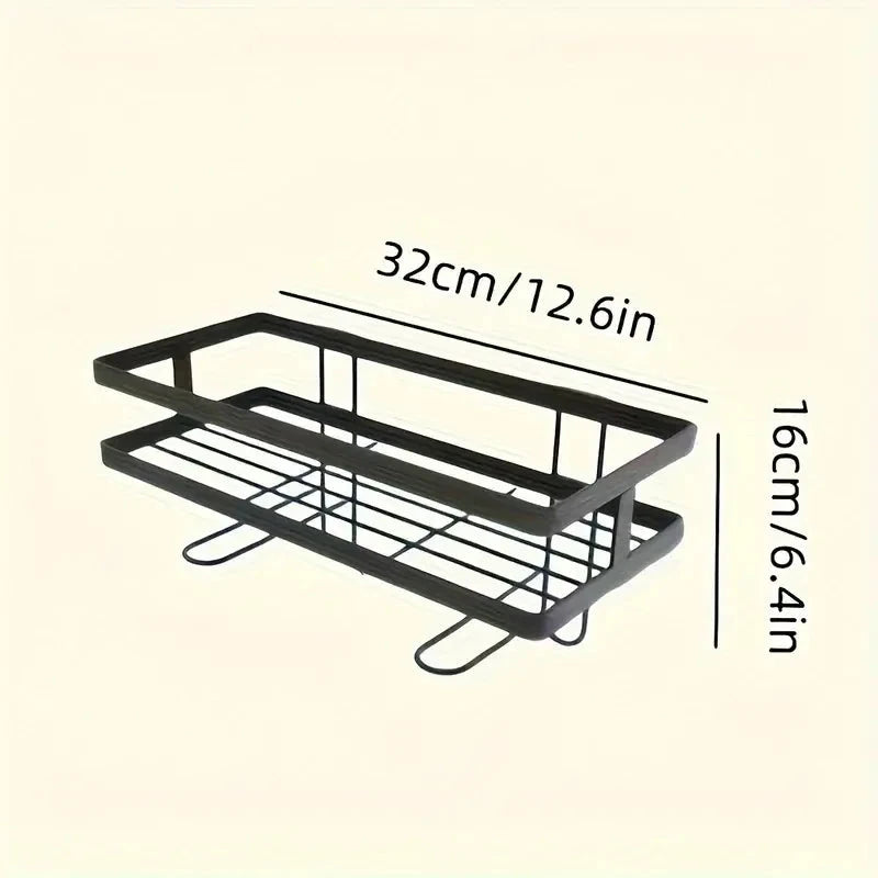 Metal Bathroom Over-Toilet Shelf