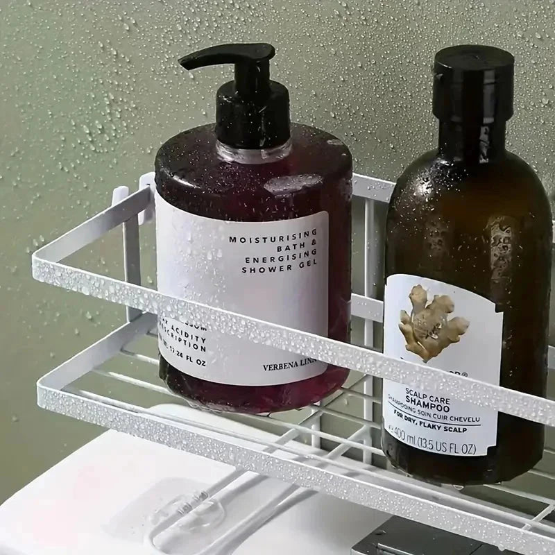 Metal Bathroom Over-Toilet Shelf