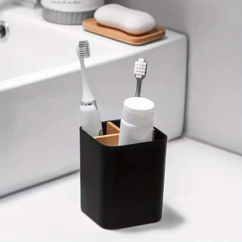 Three-Compartment Bathroom Organizer