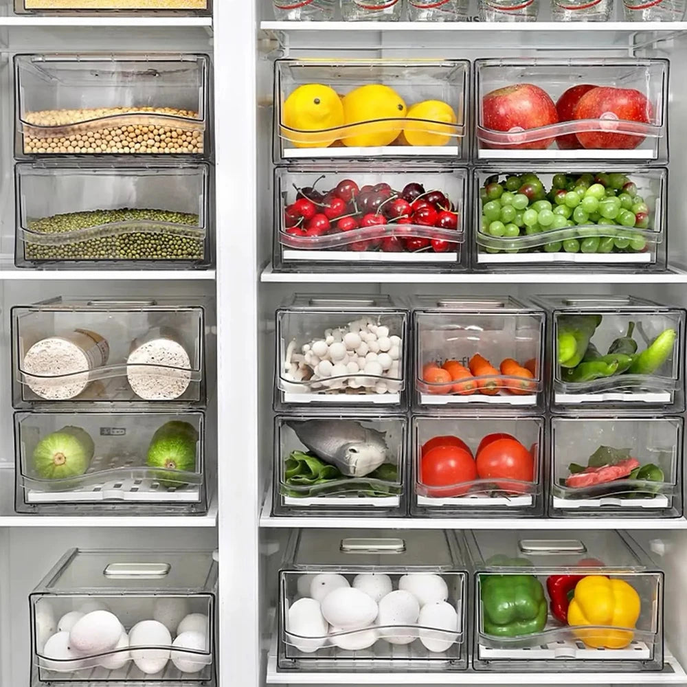 Stackable Fridge Produce Organizer
