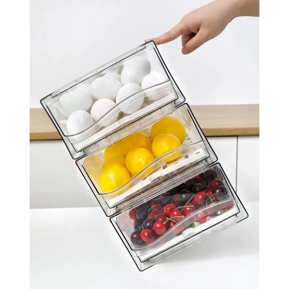 Stackable Fridge Produce Organizer