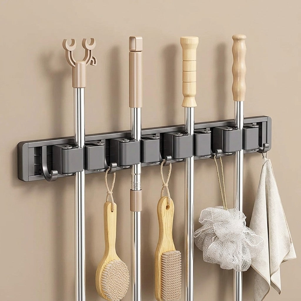 Wall Mounted Mop Broom Holder