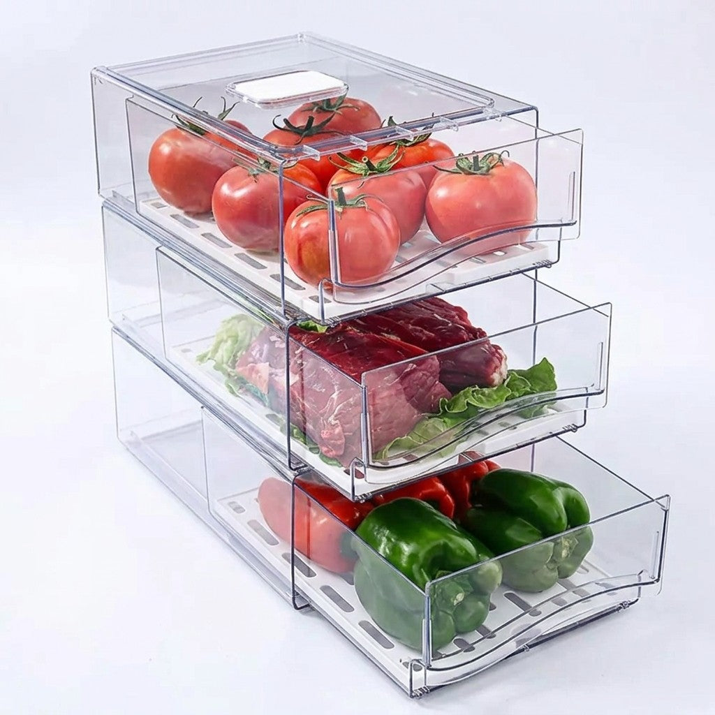 Stackable Fridge Produce Organizer